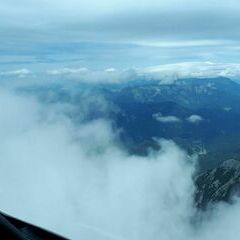 Flugwegposition um 11:21:24: Aufgenommen in der Nähe von Gußwerk, Österreich in 2451 Meter